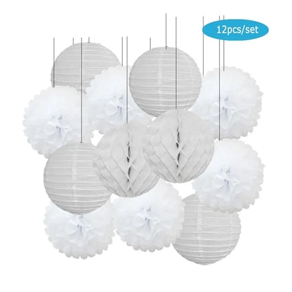 Round Paper Lantern Hanging Ball