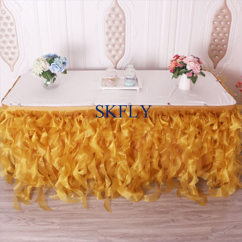 Curly Willow Table Skirt