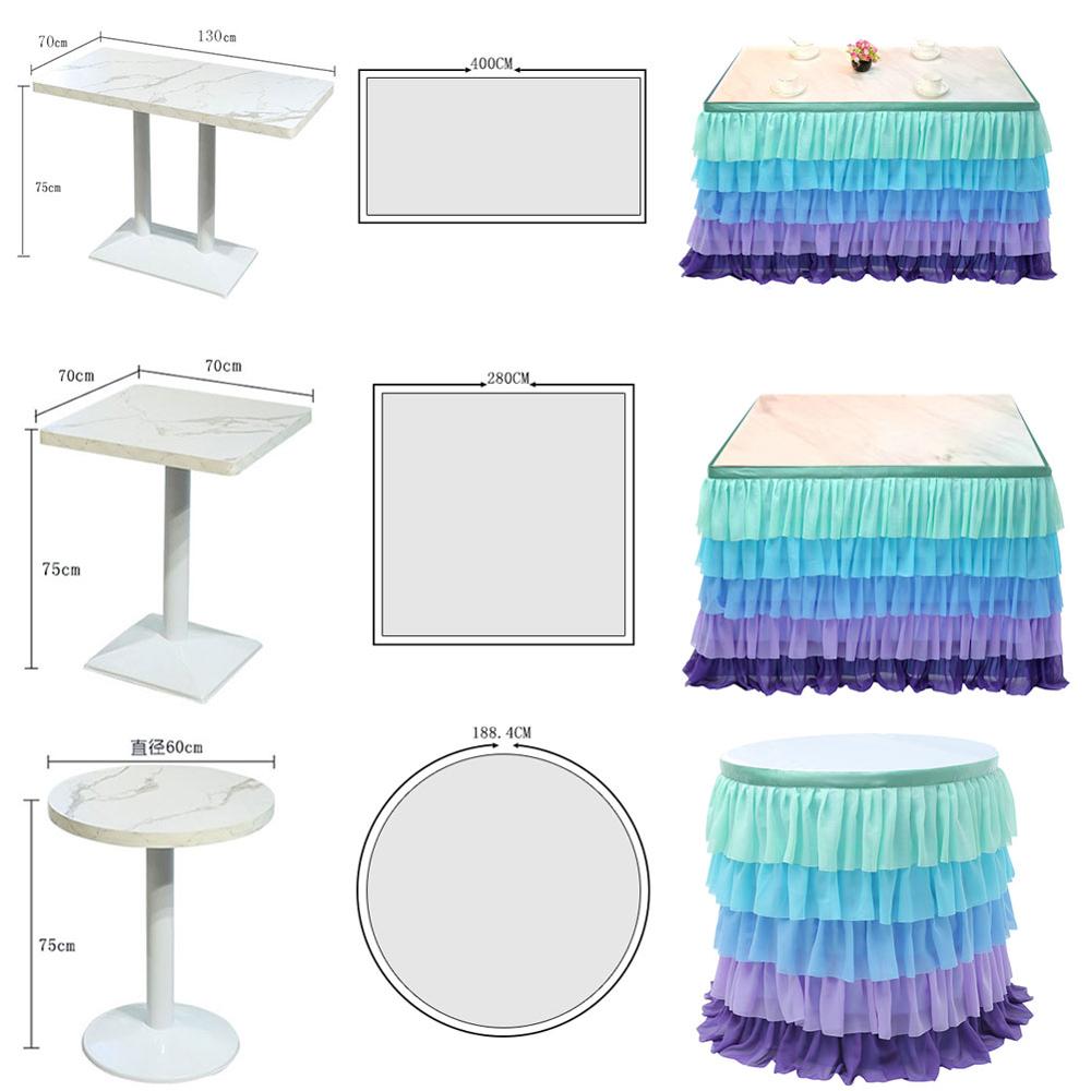 Tulle Table Skirt