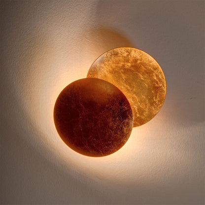 Modern Aisle Corridor Round Eclipse Wall Lamp