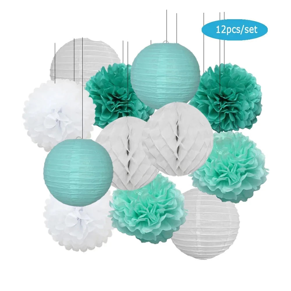 Round Paper Lantern Hanging Ball