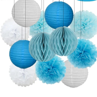 Round Paper Lantern Hanging Ball