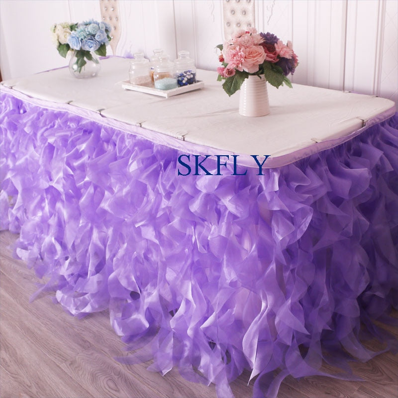 Curly Willow Table Skirt