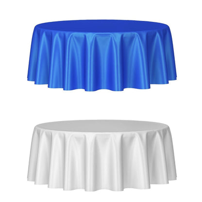 Multicolored Round Table Cloth