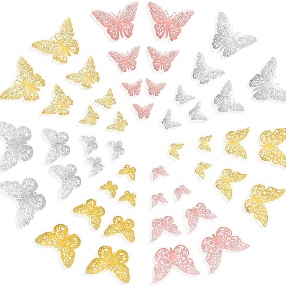 Butterfly Wall Stickers for Weddin Decoration