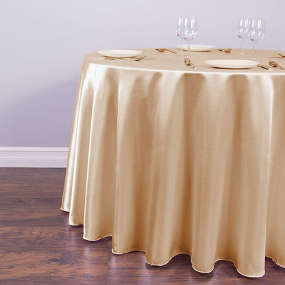 Multicolored Round Table Cloth