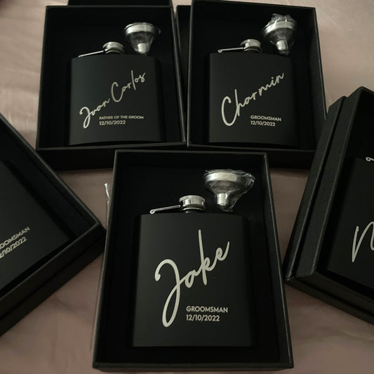 Stainless Steel Hip Flask Gift Box