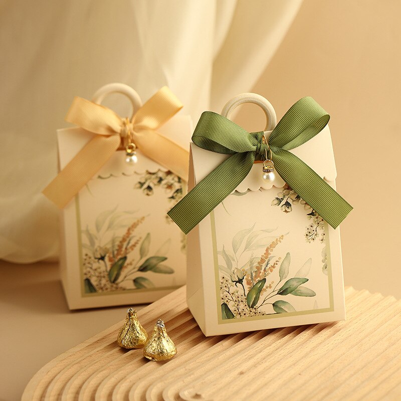 Paper Gift Boxes for Pearl Baby Shower Favors