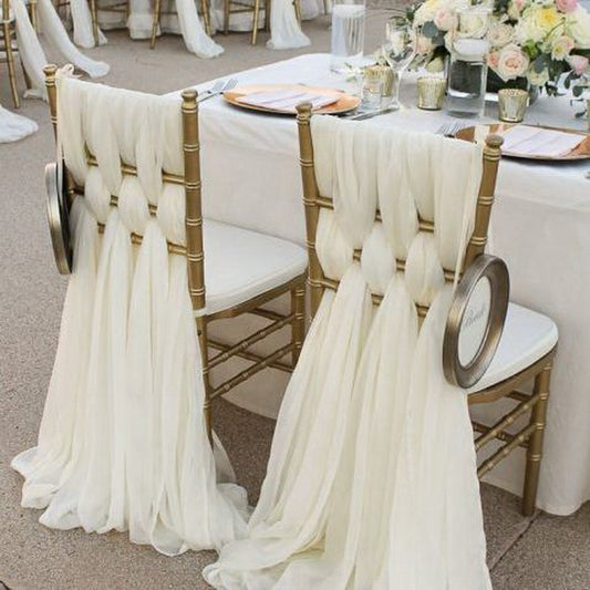 Chiavari Chair Chiffon Sashes