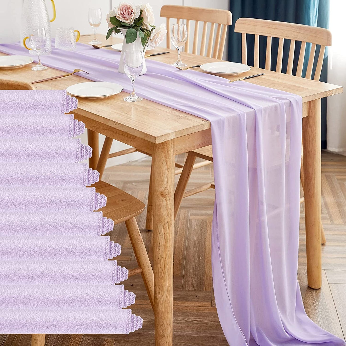 Chiffon Table Runner