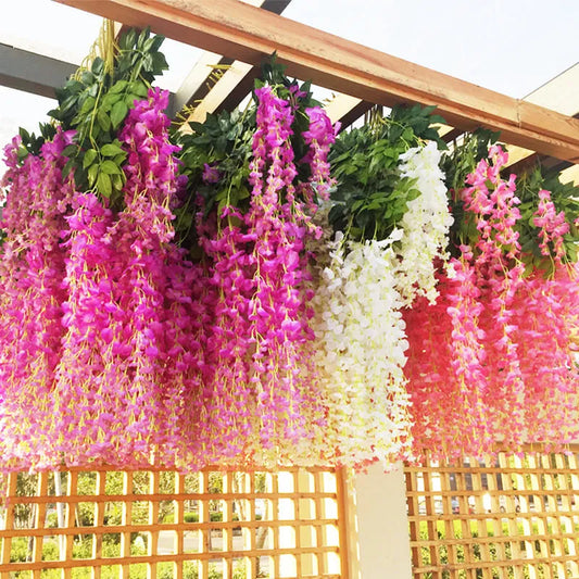 Simulated Wisteria Ceiling Decor