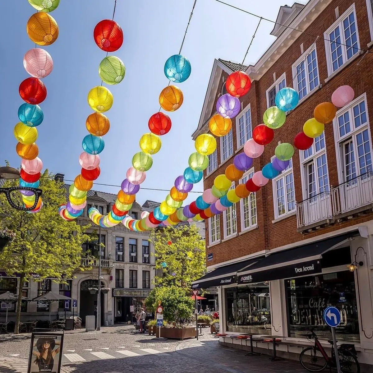 Colorful Paper Lanterns