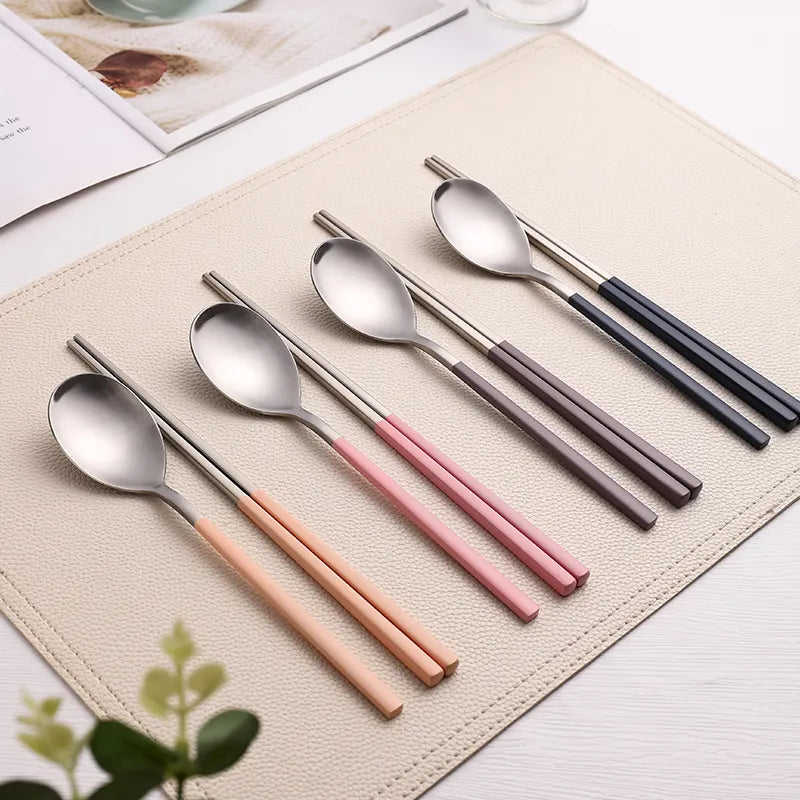 8Pcs Tableware Spoons Set