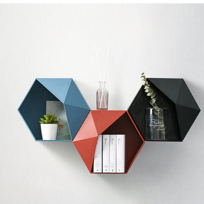 Living Room Mounted Geometric  Wall