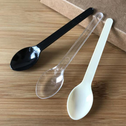 50Pcs Plastic Disposable Spoons