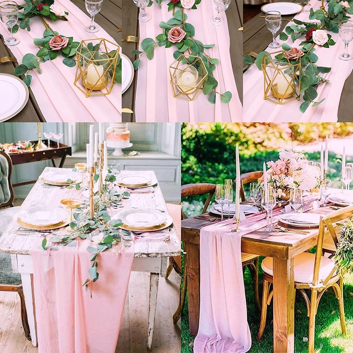 Chiffon Table Runner