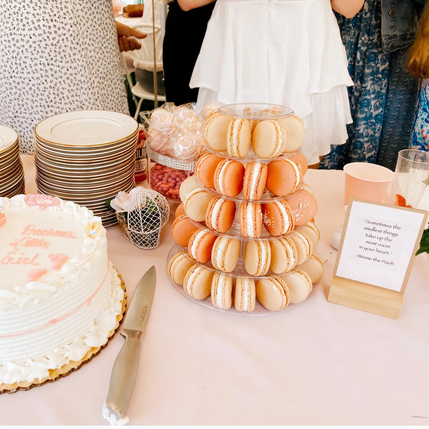 10 Tiers Round Macaron Tower Stand