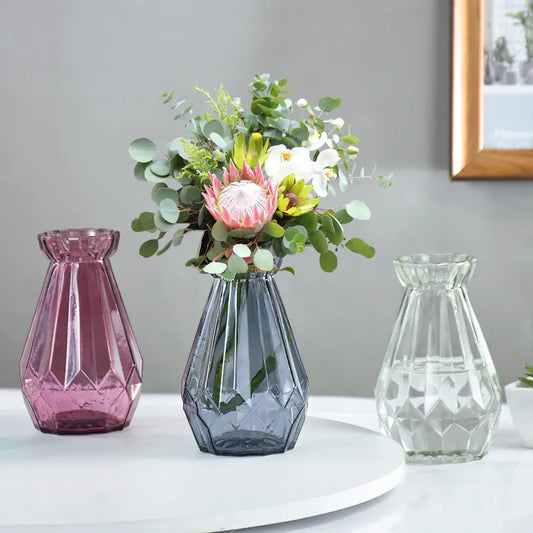 Simple Flower Glass Vase