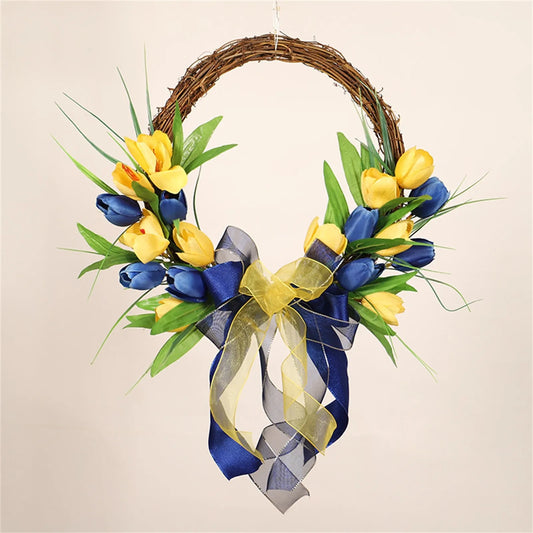 Front Door Wreath Summer Decor