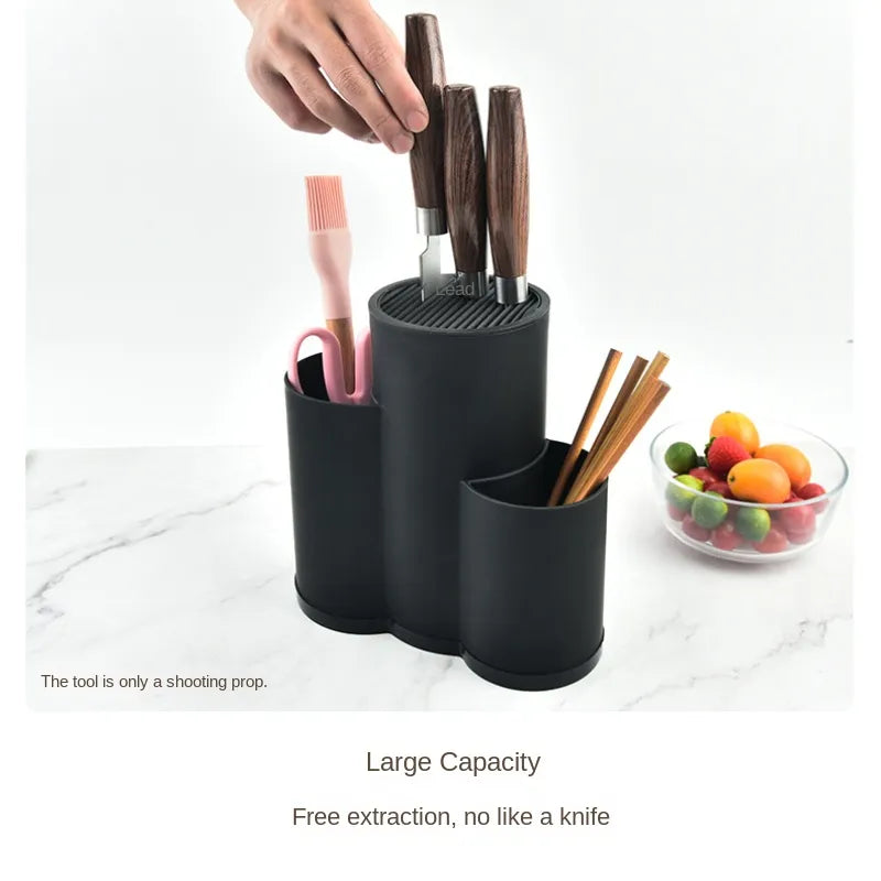 1pcs Plastic Knife Holder Stand