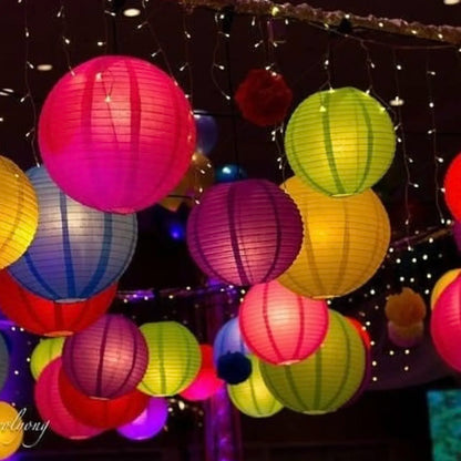 Colorful Paper Lanterns