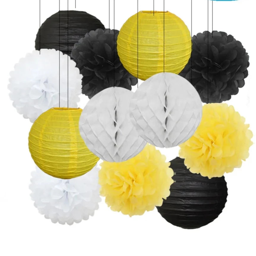 Round Paper Lantern Hanging Ball