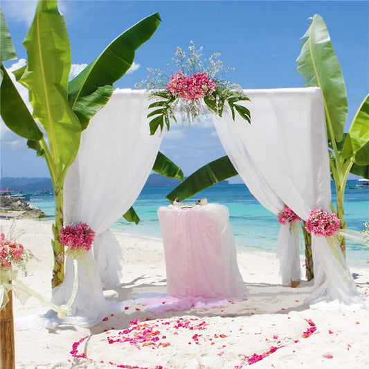 Wedding Chiffon Fabric Drape for Party Curtains