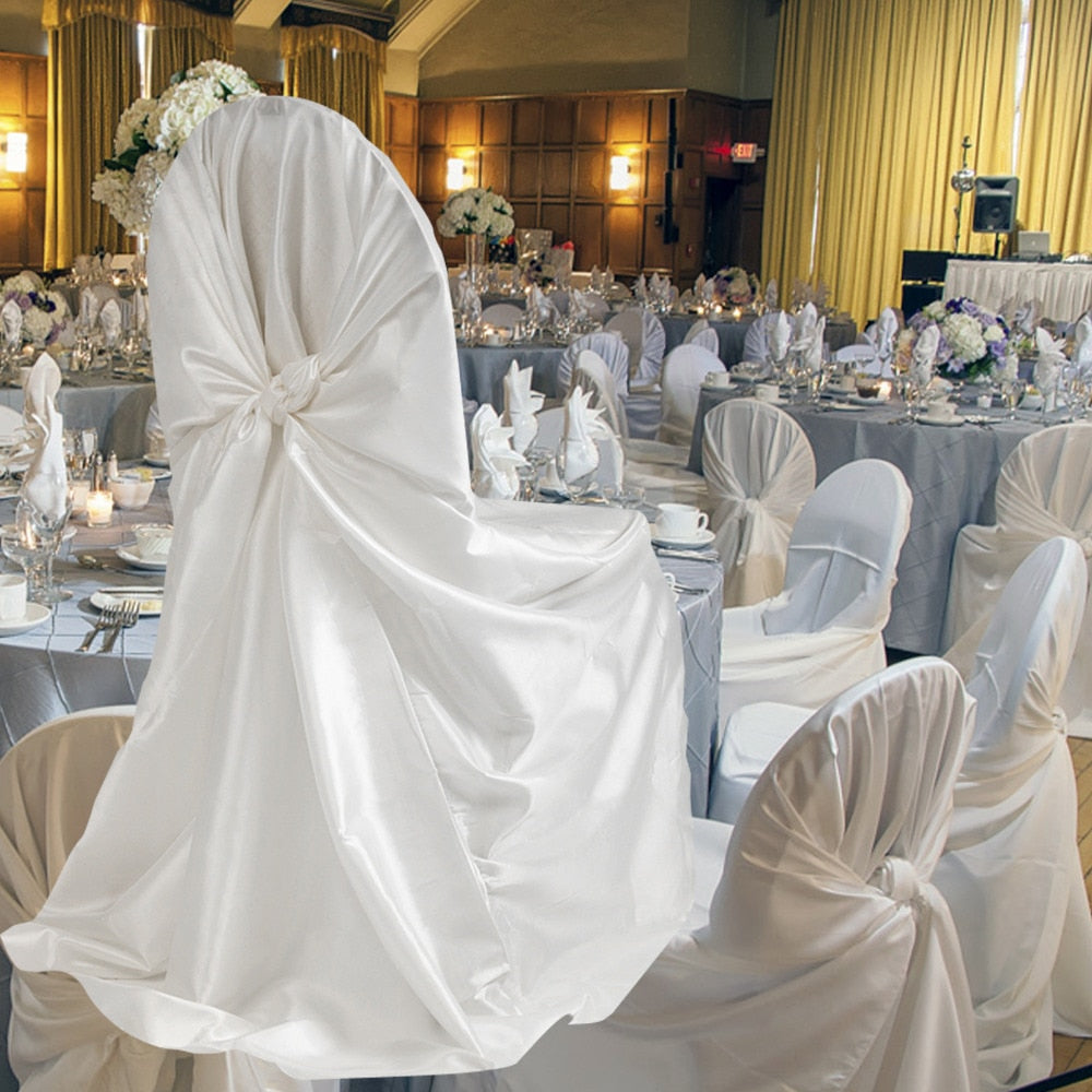 1pcs Satin Chair Cover