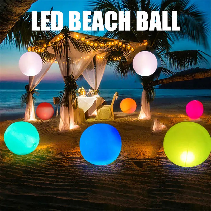 Glowing Beach Ball