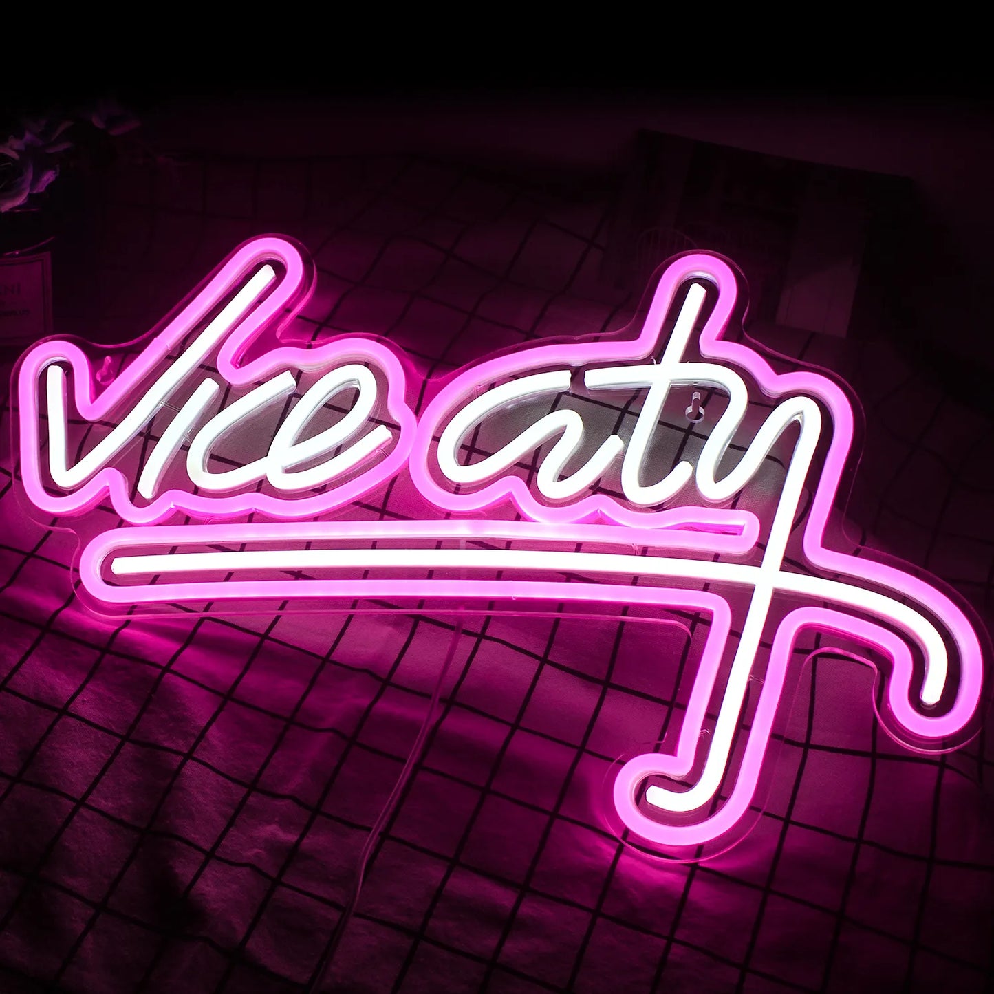 Pink Neon Sign for Home Bar Decoration