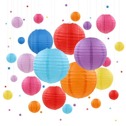 Colorful Paper Lanterns