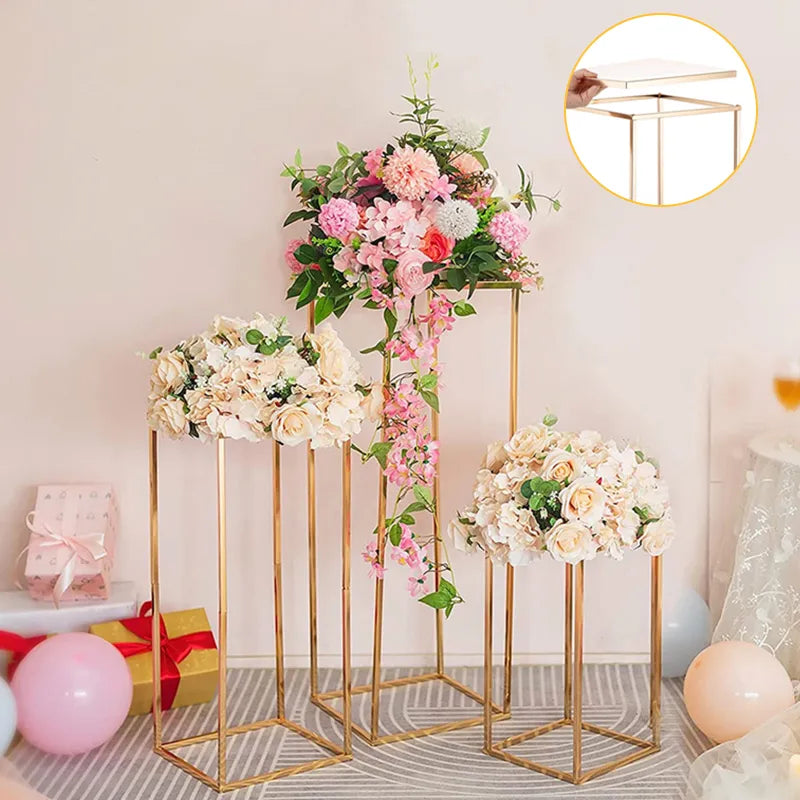 Wedding Floor Vases Metal Stand