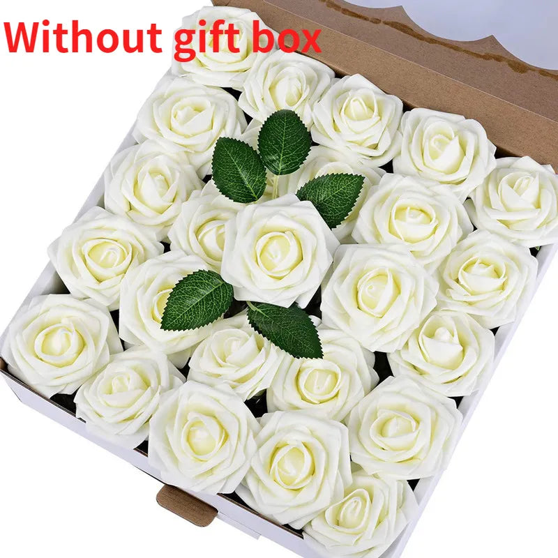 Artificial Rose Flowers Foam