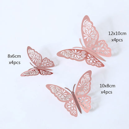 Butterfly Wall Stickers for Weddin Decoration