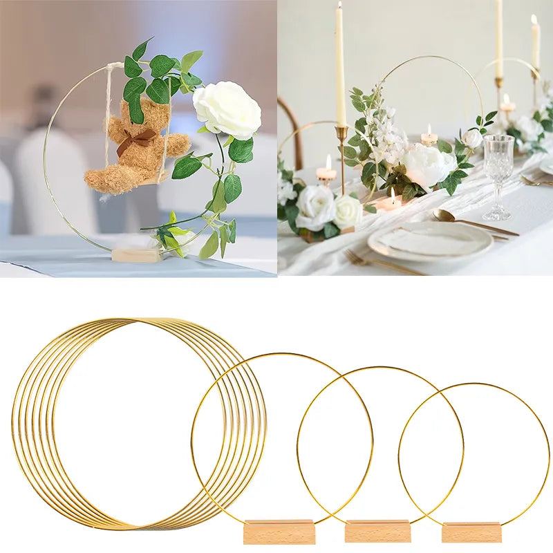 15-30cm Metal Floral Hoop