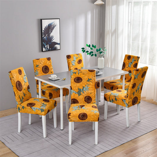 Printed Dinner Chair Cover