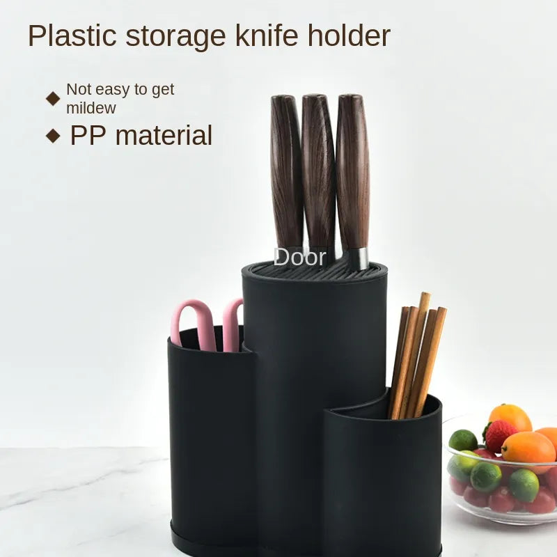 1pcs Plastic Knife Holder Stand