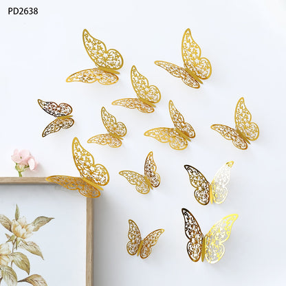 Butterfly Wall Stickers for Weddin Decoration