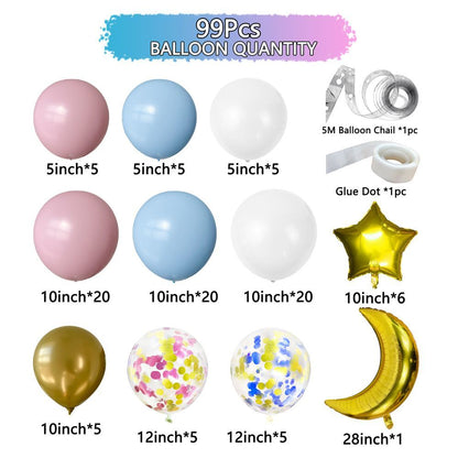 Macaron Balloon Garland Kit