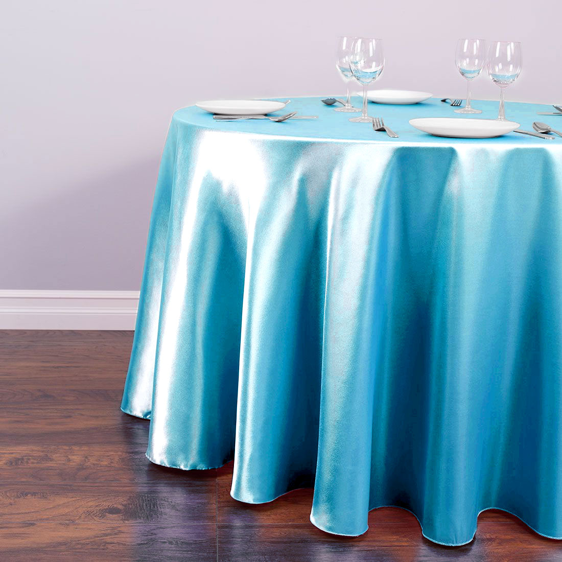 Multicolored Round Table Cloth