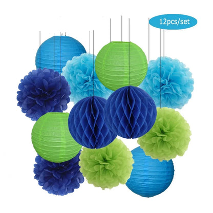 Round Paper Lantern Hanging Ball