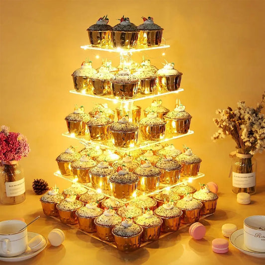 3/4/5/6/7 Tier Wedding Cake Stand