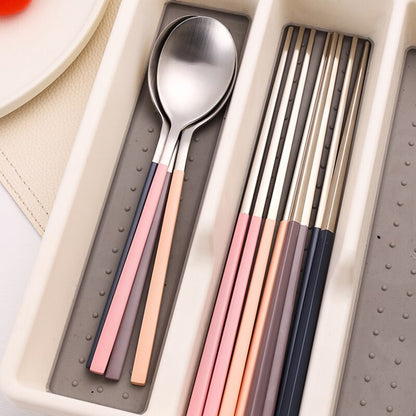 8Pcs Tableware Spoons Set