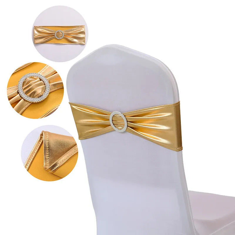 Spandex Chair Sashes with Buckle