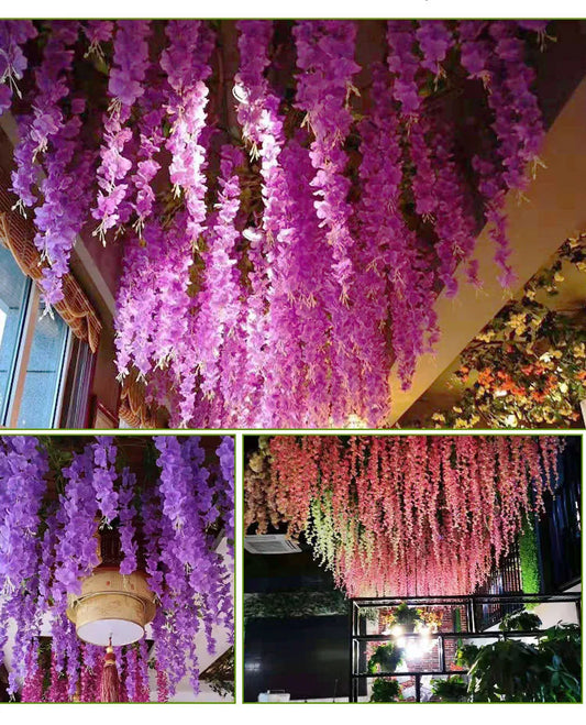 Artificial Wisteria Hanging