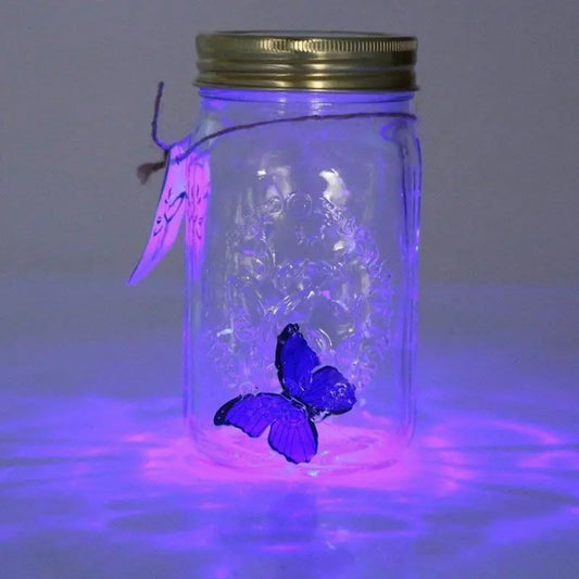 Magic Flying Butterfly Jar Lamp