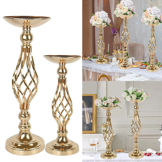 Table Centerpiece Flower Metal Holder