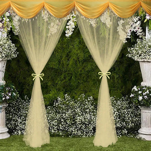 Event Party Valance Drape Panel Decoration