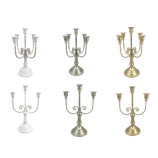 Retro Candlestick Holders