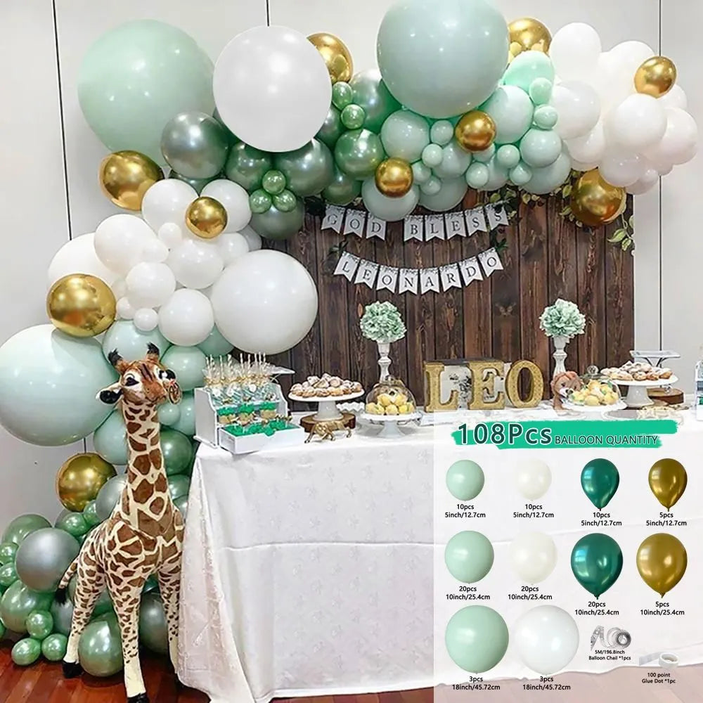 1st Birthday Balloon Garland Kit